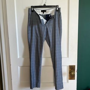 Ryan Pant Banana Republic Blue plaid